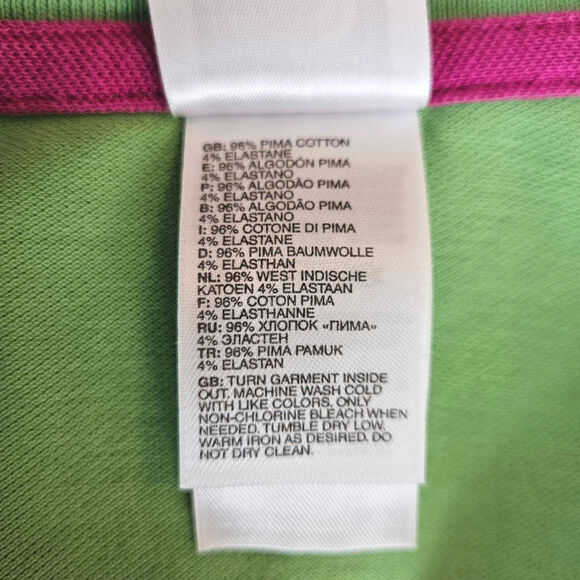 The North Face Women's Polo Shirt Lime Green Small - Picture 5 of 6